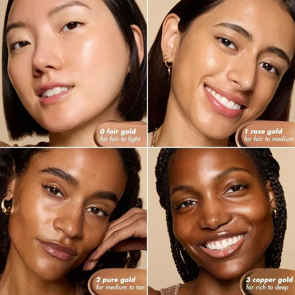 E.l.f. Pure Gold Liquid Skin Bronzing Drops For Face & Skin Create Glow